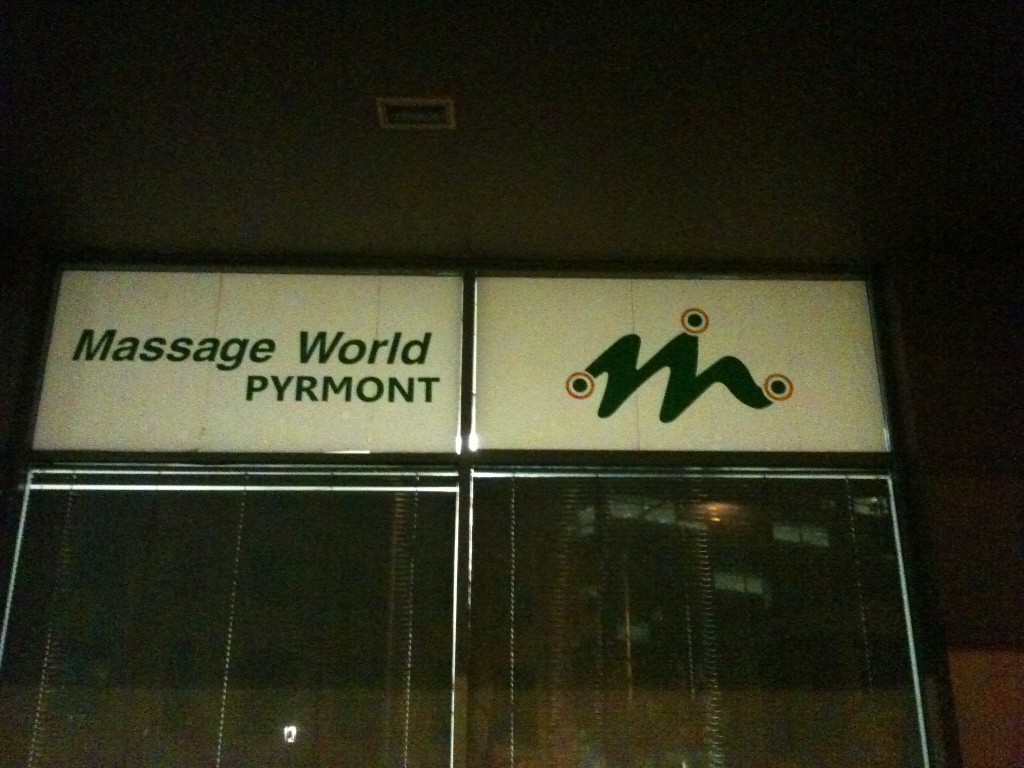 Massage World Pyrmont